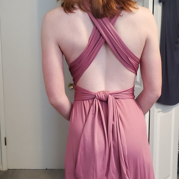 Dusty Rose formal. - Picture 2 of 3